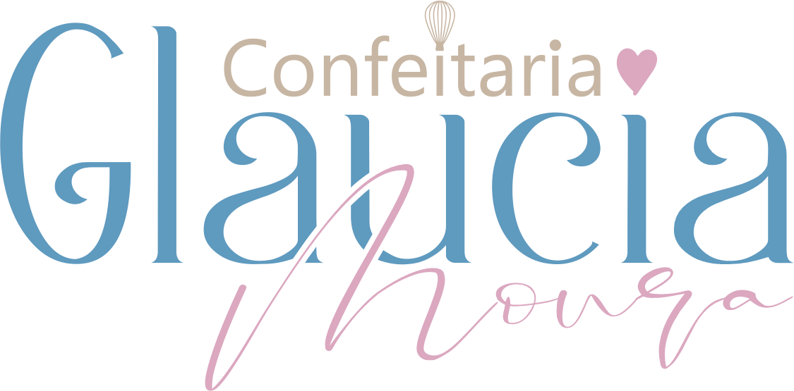 Logo Glaucia Moura Confeitaria Transparente